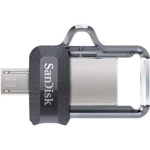 SanDisk 173384 USB flash drive 32 GB USB Type-A / Micro-USB Black, Transparent