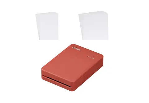 Canon SELPHY QX20 RD photo printer Dye-sublimation 287 x 287 DPI 2.8" x 3.3" (7.2x8.5cm) Wi-Fi
