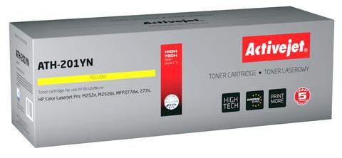 Activejet ATH-201YN toner (replacement for HP 201A CF402A; Supreme; 1,400 pages; yellow)