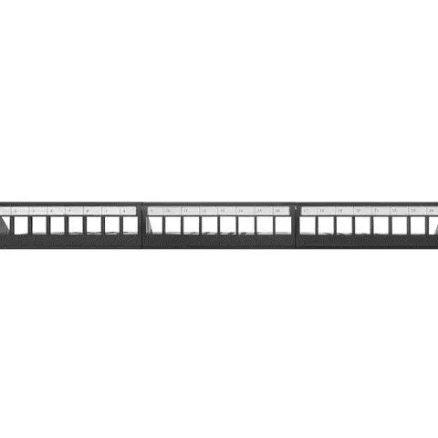Lanberg PPKS-1124-B patch panel 1U