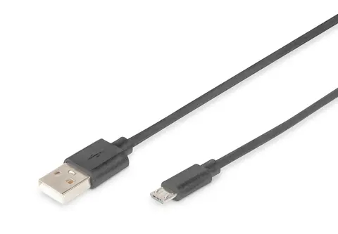 Digitus USB-A - Micro-B connection cable, 1m