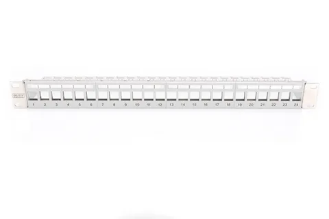 Digitus Modular Patch Panel for Keystone Jack 1U Rack Mount - Unloaded