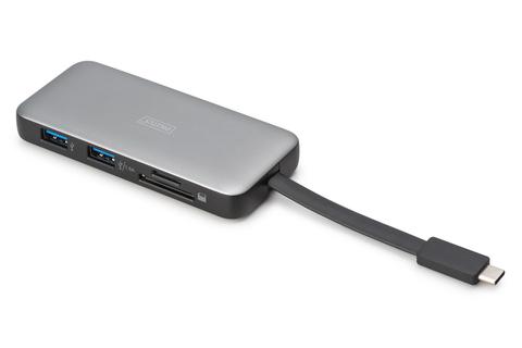 Digitus USB-C Travel Docking Station, 7-Port