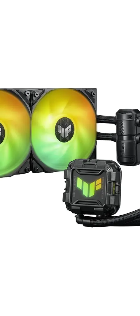 ASUS TUF GAMING LC II 240 ARGB Processor Liquid cooling kit 12 cm Black
