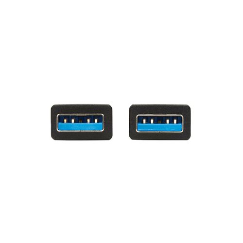 Tripp Lite U325-010 USB 3.0 SuperSpeed A to A Cable for USB 3.0 All-in-One Keystone/Panel Mount Couplers (M/M), Black, 10 ft. (3 m)