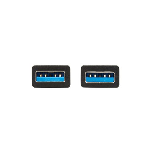 Tripp Lite U325-010 USB 3.0 SuperSpeed A to A Cable for USB 3.0 All-in-One Keystone/Panel Mount Couplers (M/M), Black, 10 ft. (3 m)