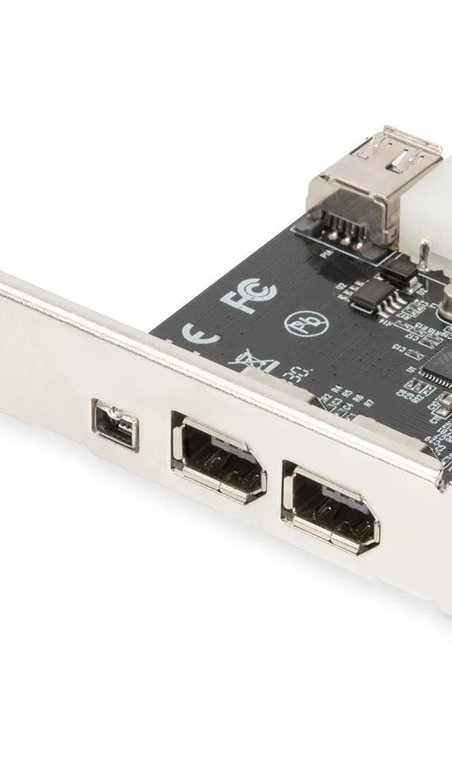 Digitus PCI Express Card, Firewire 1394a (3+1 ports)