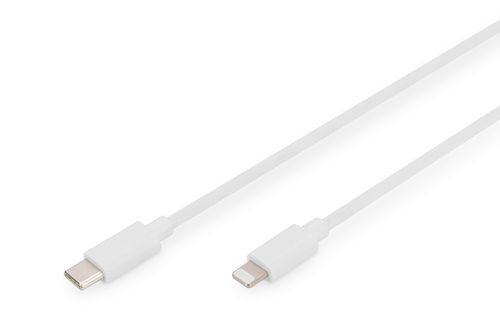 Digitus USB-C - Lightning data/charging cable, MFI certified, 2m