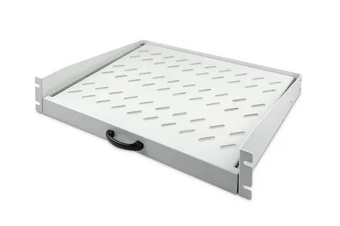 Digitus Extendible Shelf for fixed mounting on front 483 mm (19") profile rails