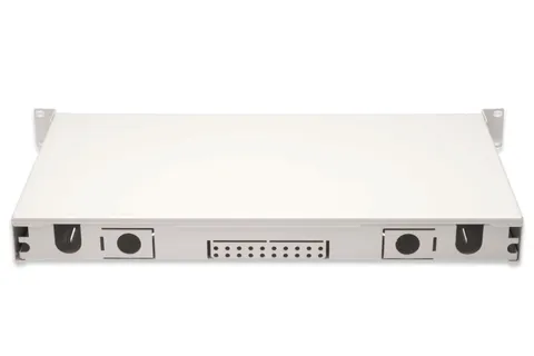 Digitus Fiber Optic Sliding Splice Box, 1U, Equipped, LC, OM4