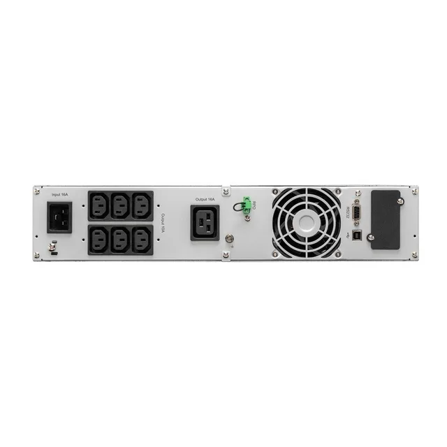 Eaton 9E3000IR uninterruptible power supply (UPS) Double-conversion (Online) 3 kVA 2700 W 7 AC outlet(s)