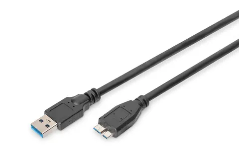 Digitus USB-A - Micro-B connection cable, 1m