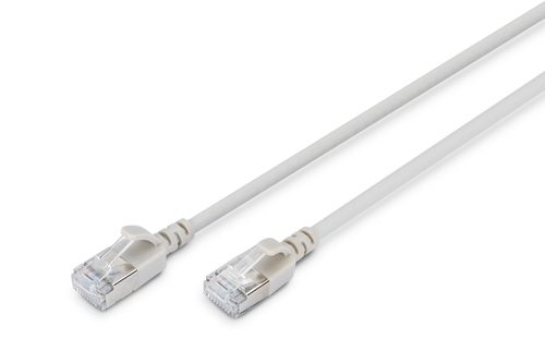 Digitus CAT 6A F-FTP Slim patch cord, 3m, gray