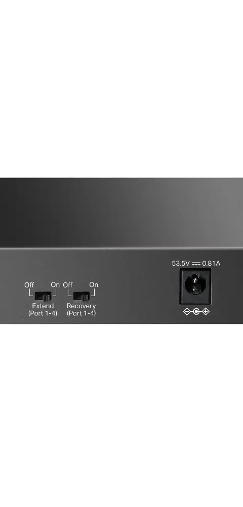 TP-Link LiteWave LS105P 5-Port Fast Ethernet PoE Switch