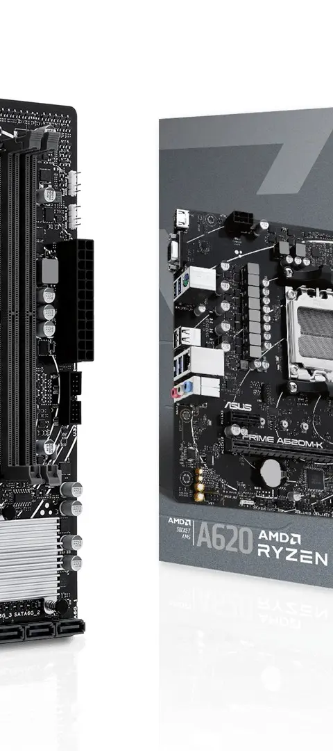 ASUS PRIME A620M-K AMD A620 Socket AM5 micro ATX