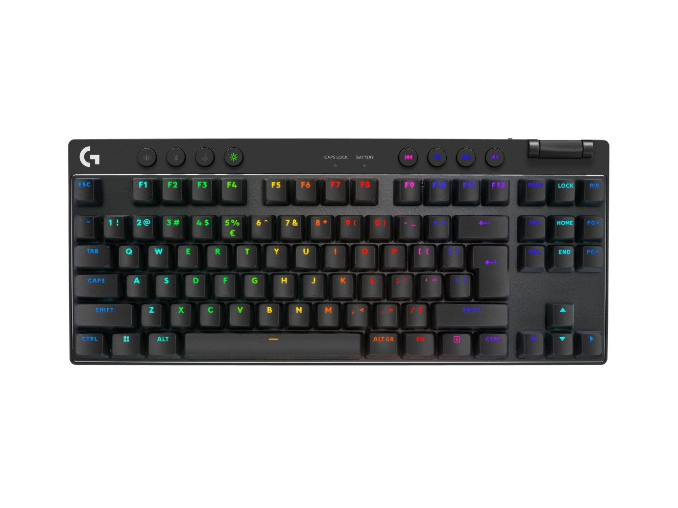 Logitech G PRO X TKL keyboard Gaming RF Wireless + Bluetooth QWERTY US International Black