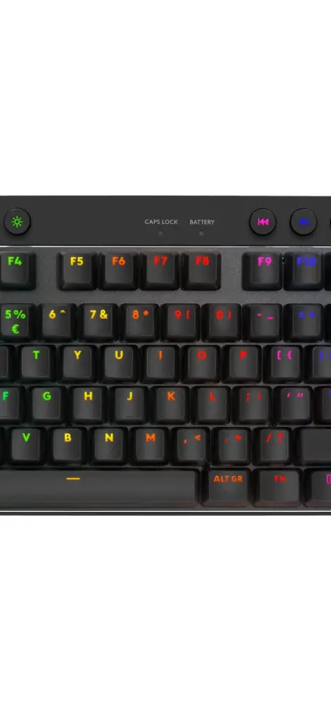 Logitech G PRO X TKL keyboard Gaming RF Wireless + Bluetooth QWERTY US International Black