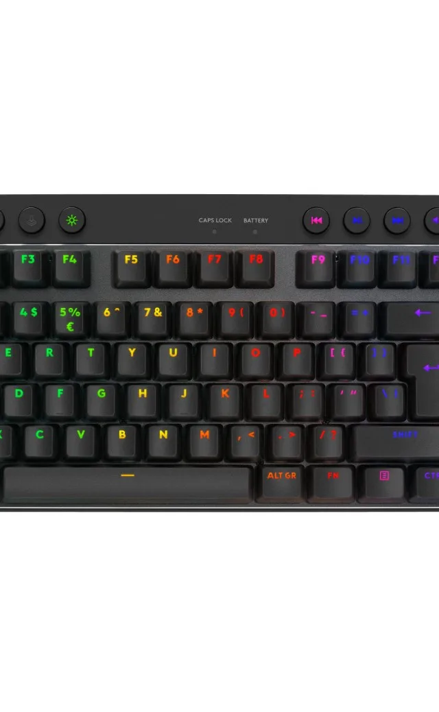 Logitech G PRO X TKL keyboard Gaming RF Wireless + Bluetooth QWERTY US International Black