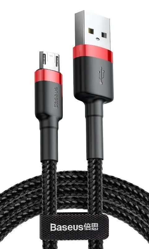 Baseus Cafule USB cable 2 m USB A Micro-USB A Black, Red