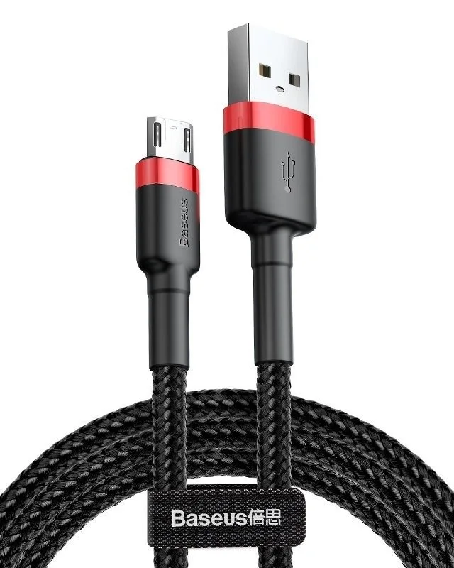 Baseus Cafule USB cable 2 m USB A Micro-USB A Black, Red