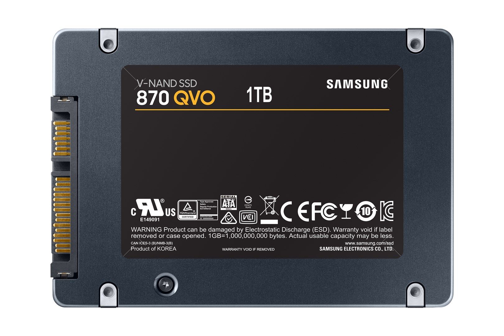 Samsung MZ-77Q1T0 1 TB 2.5" Serial ATA III V-NAND MLC