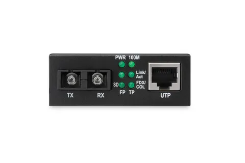 Digitus Fast Ethernet Media Converter, RJ45 / SC