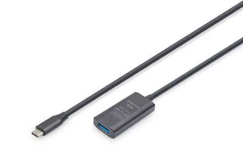 Digitus Active USB 3.2 Gen1 5G extension cable, USB-C - USB-A, 5m