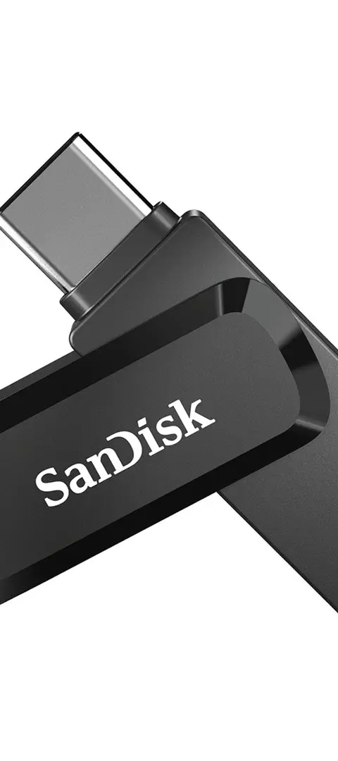 SanDisk Ultra Dual Drive Go USB flash drive 256 GB USB Type-A / USB Type-C 3.2 Gen 1 (3.1 Gen 1) Black
