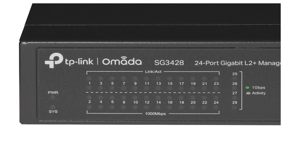 TP-Link Omada 24-Port Gigabit L2+ Managed Switch with 4 SFP Slots