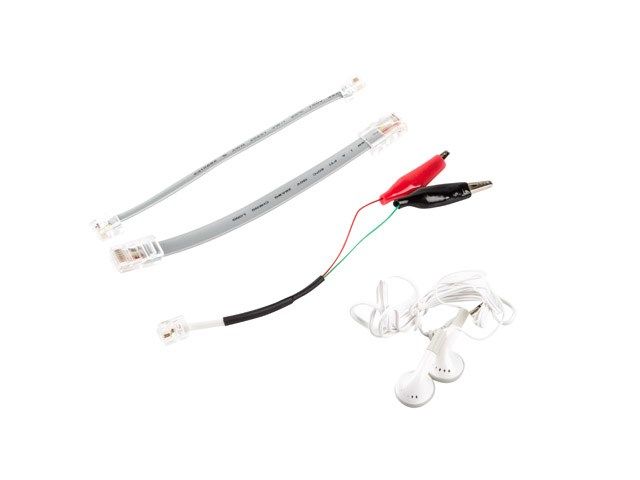 Lanberg NT-0501 network cable tester Black, Red