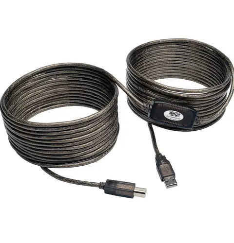 Tripp Lite U042-036 USB 2.0 A to B Active Repeater Cable (M/M), 36 ft. (10.97 m)