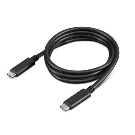 Lenovo 4X90U90619 USB cable USB 3.2 Gen 2 (3.1 Gen 2) 1 m USB C 10 Gbit/s 100 W Black