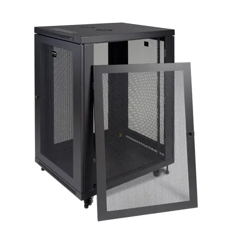 Tripp Lite SR18UB SmartRack 18U Mid-Depth Half-Height Rack Enclosure Cabinet