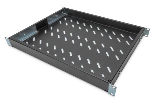 Digitus Shelf with Variable Rails for Fixed Mounting in 483 mm (19") Cabinets