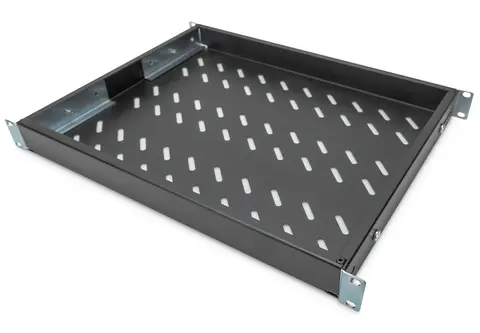Digitus Shelf with Variable Rails for Fixed Mounting in 483 mm (19") Cabinets
