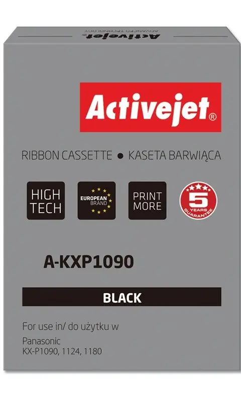 Activejet A-KXP1090 Ink ribbon (replacement for Panasonic KX-P115; Supreme; 4.000.000 characters; black)