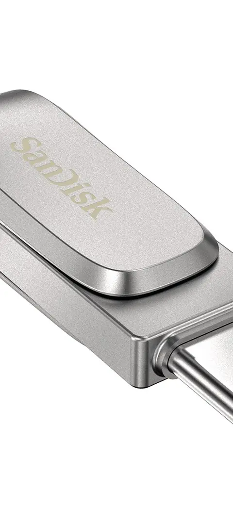 SanDisk Ultra Dual Drive Luxe USB flash drive 1 TB USB Type-A / USB Type-C 3.2 Gen 1 (3.1 Gen 1) Stainless steel