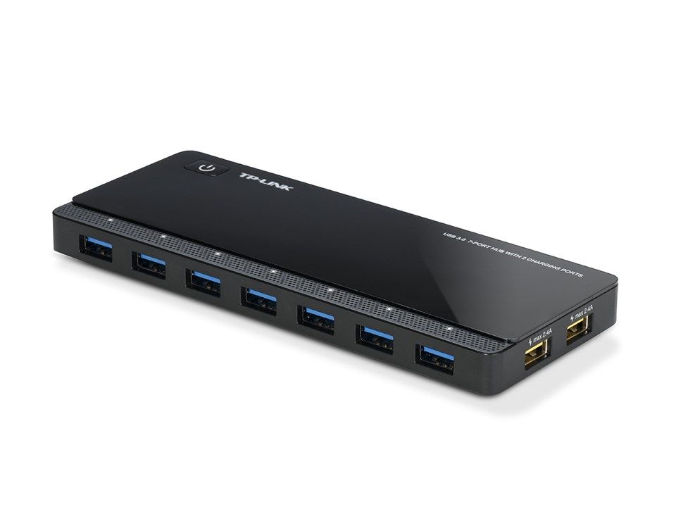 TP-Link UH720 USB 3.2 Gen 1 (3.1 Gen 1) Micro-B 5000 Mbit/s Black