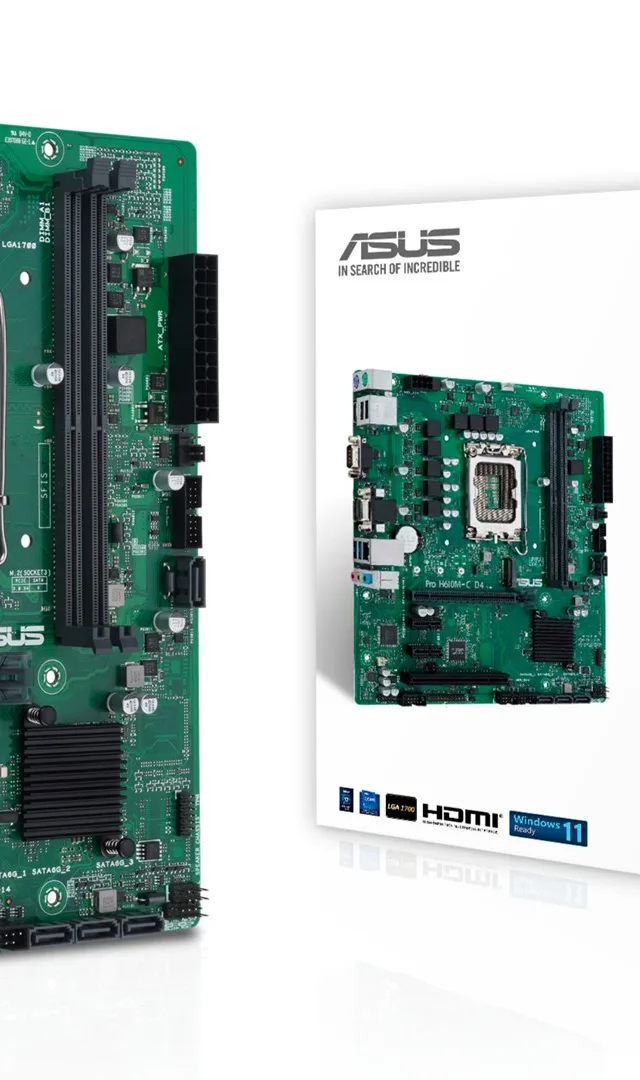ASUS PRO H610M-C D4-CSM Intel H610 LGA 1700 micro ATX