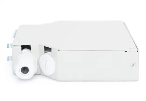 Digitus Din Rail Splice Box for 8 LC/DX couplers