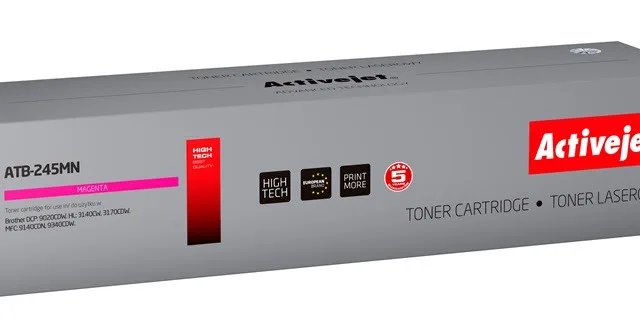 Activejet ATB-245MN toner (replacement for Brother TN-245M; Supreme; 2200 pages; magenta)