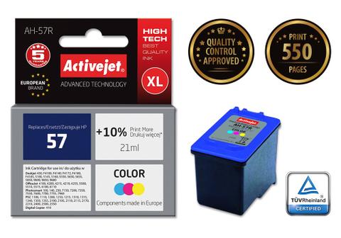 Activejet AH-57R ink (replacement for HP 57 C6657A; Premium; 21 ml; color)