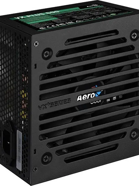 Aerocool VX PLUS 600 power supply unit 600 W 20+4 pin ATX ATX Black