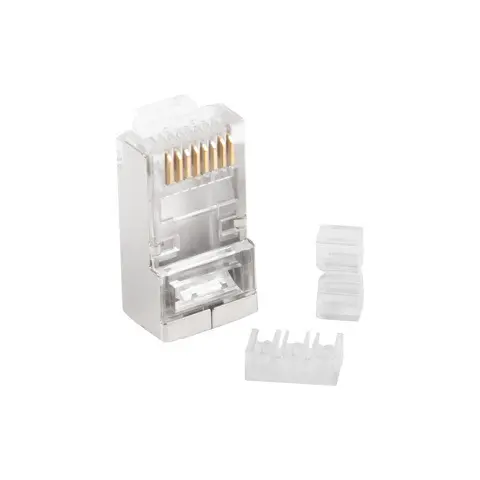 RJ45 CAT.6 FTP PLUG 8P8C OD1.2 - PACK OF 20 PCS