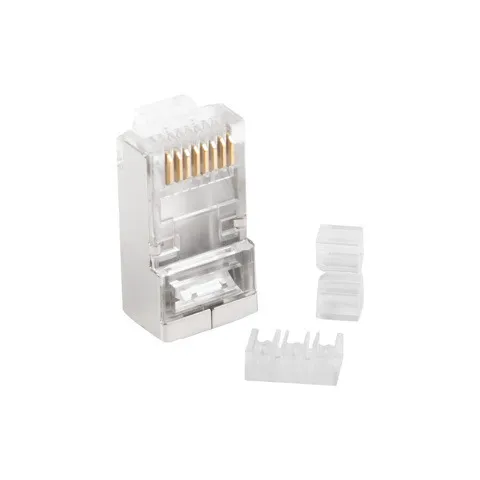 RJ45 CAT.6 FTP PLUG 8P8C OD1.2 - PACK OF 20 PCS