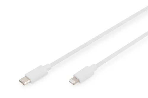 Digitus USB-C - Lightning data/charging cable, MFI certified, 1m