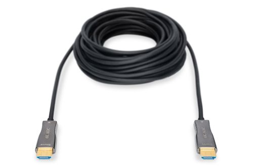 Digitus HDMI AOC Hybrid Fiber Optic Cable, UHD 4K, 15 m