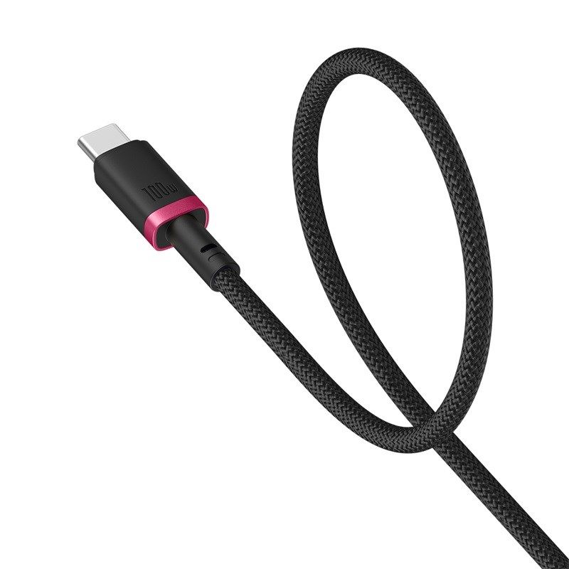 Baseus Dura 100W USB-C To USB-C Charging Cable 2m - Black/Red