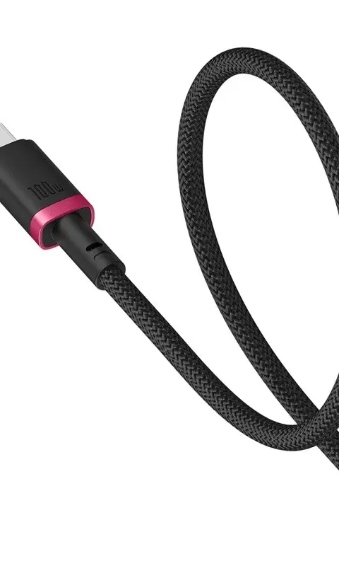 Baseus Dura 100W USB-C To USB-C Charging Cable 2m - Black/Red