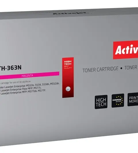 Activejet ATH-363N toner (replacement for HP 508A CF363A; Supreme; 5000 pages; magenta)